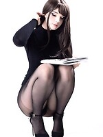 Sexy black pantyhose - Candyball